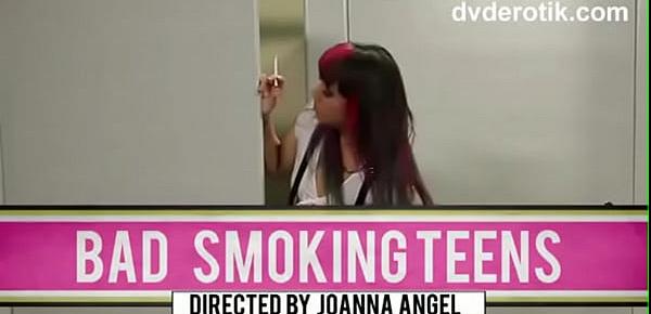 Bad Smoking Teens DVD by Burning Angel   dvdtrailertubecom